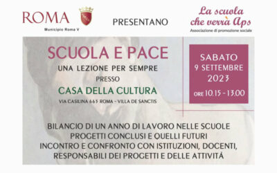 SCUOLA E PACE