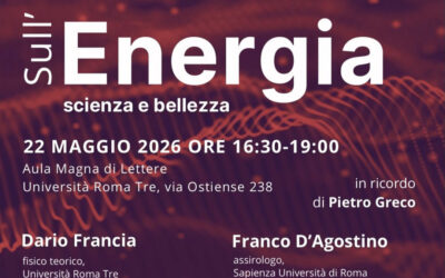 Sull’energia: scienza e bellezza