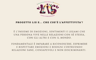 LIS e affettività: risorse preziose